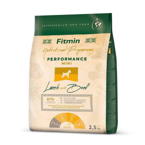 Fitmin Lamb Beef Mini Performance 2,5kg