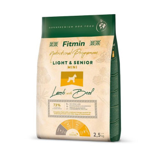 Fitmin Lamb Beef Mini Senior Light 2,5kg