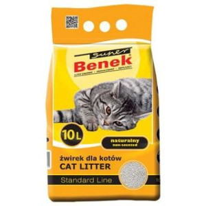Benek Super naturalny żwirek dla kota 10L