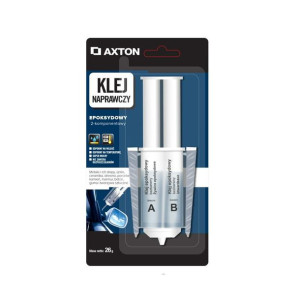 Klej naprawczy EPOKSYDOWY 26 g 2-komponentowy AXTON