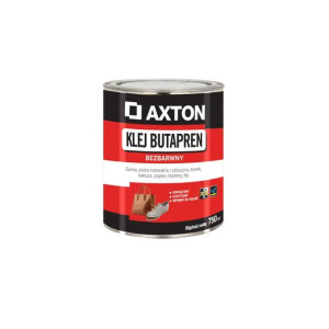 Klej kontaktowy BUTAPREN 0.75 l Bezbarwny AXTON