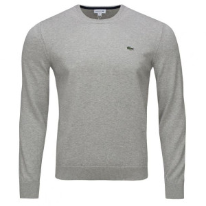 Lacoste sweter męski szary XXL