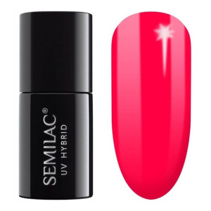 Semilac 568 Lakier hybrydowy Neon Ruby 7ml