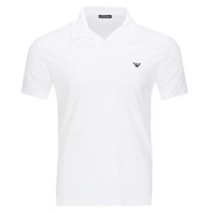 Emporio Armani koszulka polo polówka męska biała S