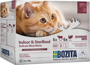 Bozita Indoor sterilised Multibox galaretka 12x85g
