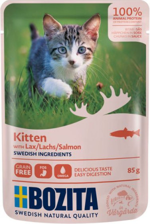 Bozita Kitten sos z łososiem saszetka 85g