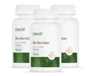 3x OstroVit Berberyna 90 tabletek