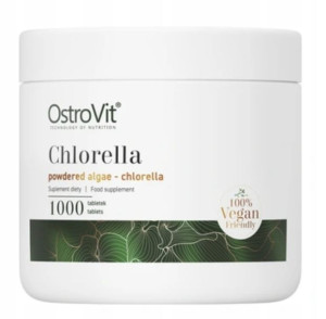 Chlorella OstroVit tabletki 1000 szt Algi Detox