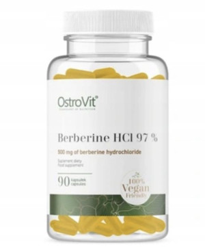 OstroVit Berberyna HCl 97% VEGE 90 kaps TRAWIENIE