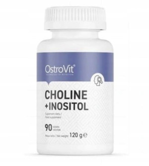 OstroVit Cholina + Inozytol 90 tabl Układ Nerwowy