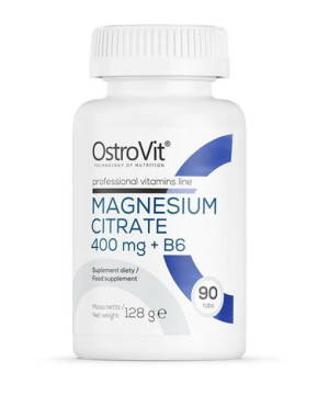 OstroVit Cytrynian Magnezu 400 mg + B6 90 tabletek
