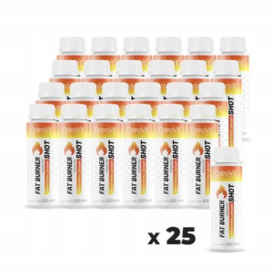 OstroVit Fat Burner Shot bez kofeiny 25 x 100 ml