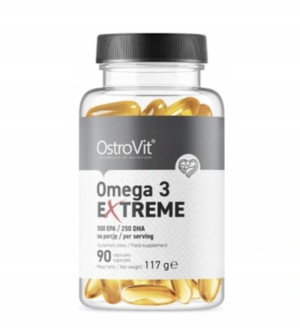 OstroVit Kwasy Tłuszczowe Omega 3 Extreme 90 kaps