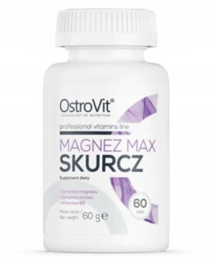 OstroVit Magnez Max Skurcz tabletki 60 g 60 szt.