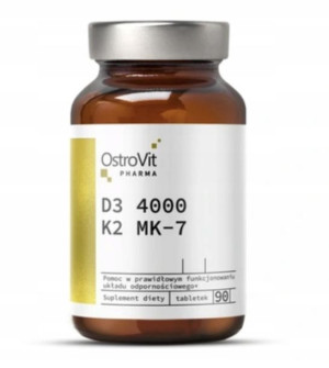 Ostrovit Pharma D3 4000+k2 Mk-7 Witaminy Zdrowie