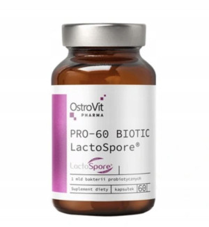Ostrovit Pro-60 Biotic Lactospore 60kaps Probiotyk