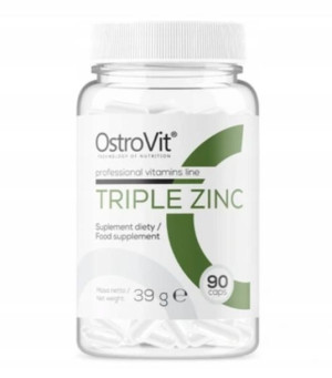 OstroVit triple zinc kapsułki 90 sztuk Odporność