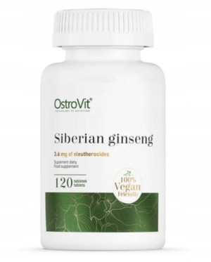 OstroVit Żeń-Szeń Syberyjski 120 tabletek