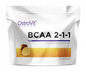 Proszek BCAA OstroVit 500 g cytrynowy