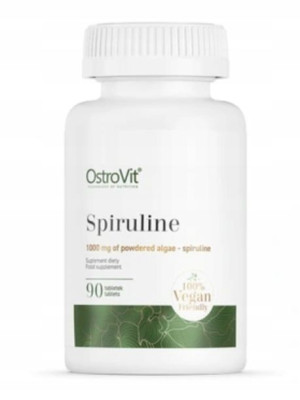 Spirulina OstroVit tabletki 90 szt Algi Detoks