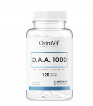 Suplement DAA OstroVit 120 kapsułek Testosteron