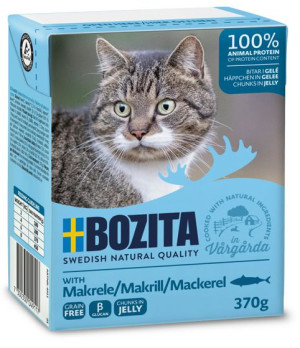 Bozita kawałeczki w galarecie z makrelą 370g