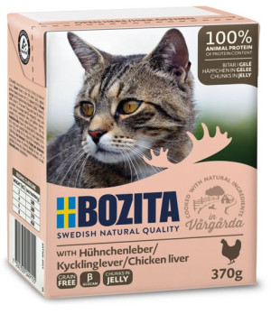 Bozita kawałeczki w galarecie z wątróbka kurczaka 370g