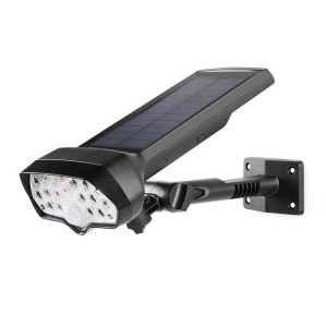 Lampa Solarna Reflektor Led Atrapa Kamery 17Led 4W Z Czujnikiem Ruchu