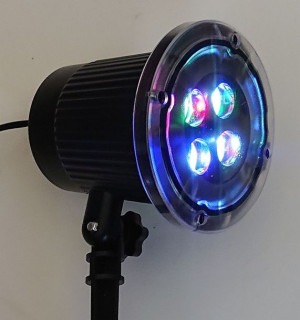 Świąteczny Projektor Zewnętrzny 12 Wzorów Na Choince Lub Ścianie