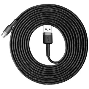Baseus Cafule Micro-usb Cable 300cm Grey/black