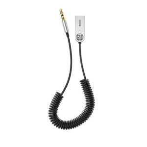 Baseus BA01 AUX CABLE AUDIO ADAPTER srebrny
