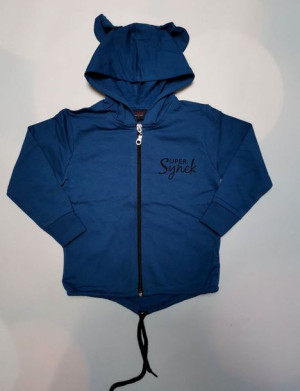 Rozpinana bluza z kapturem r. 98 Super Synek (3lata)