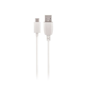 Maxlife kabel USB USB-C 1,0 m 2A biały