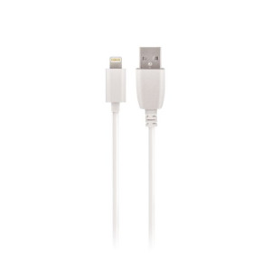 Maxlife kabel USB Lightning 3,0 m 2A biały
