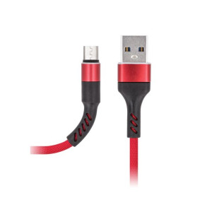 Maxlife kabel MXUC-01 USB microUSB 2A czerwony