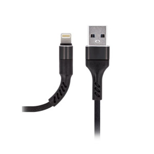 Maxlife kabel MXUC-01 USB Lightning 2A czarny