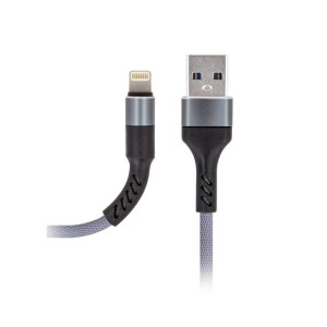 Maxlife kabel MXUC-01 USB Lightning 2A szary