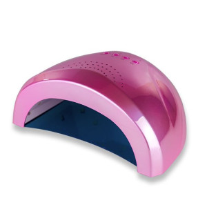Lampa UV LED 48W różowa hologramowa