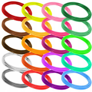 Filament Wkład Do Długopisu 3d Mix 20 Kolorów 100m