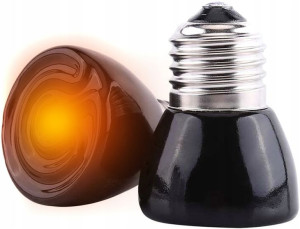 Żarówka Grzewcza Podczerwień Do Terrarium 50w E27