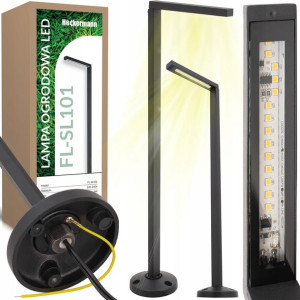 Lampa Led Ogrodowa Stojąca Zewnętrzna Słupek 60 Cm
