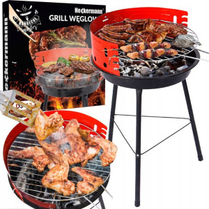 Grill Węglowy Ogrodowy Turystyczny Wyjmowany Ruszt