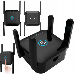 Wzmacniacz Sygnału Zasięgu Wifi Repeater 1200 Mb/s