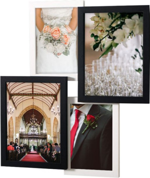 Drewniana Multi Rama - Foto Galeria Na 4 Zdjęcia