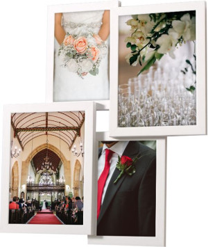 Drewniana Multi Rama - Foto Galeria Na 4 Zdjęcia