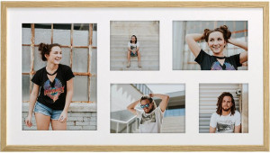 Rama Drewniana Foto Ramka Galeria Na 5 Zdjęć