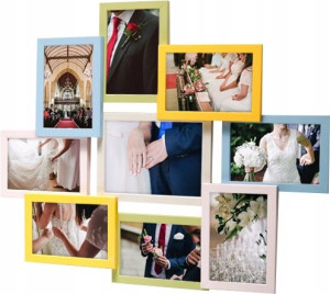 Drewniana Multi Rama - Foto Galeria Na 9 Zdjęć