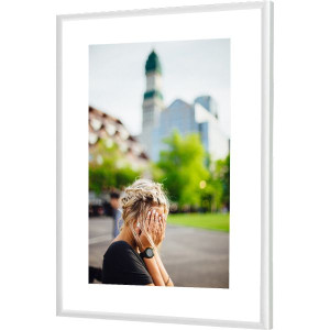 Rama Aluminiowa Biała A6 10x15 - Ramka 15x10