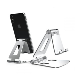 Tech-Protect Z16 UNIVERSAL STAND HOLDER SMARTPHONE srebrny