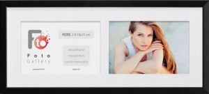 Foto Galeria Na 2 Zdjęcia 10x15 Cm Czarna